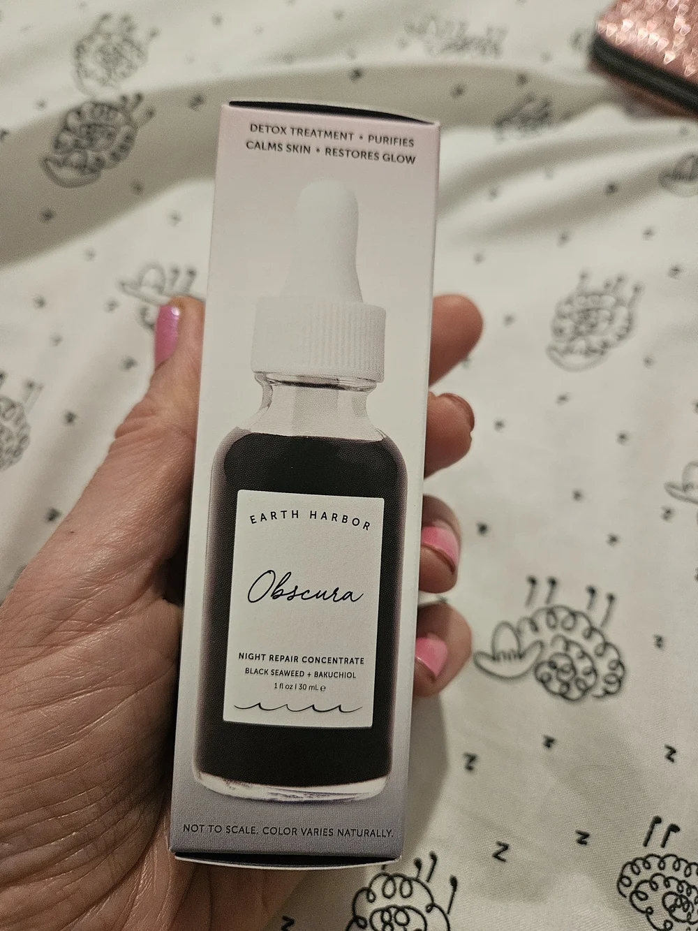 Earth Harbor Obscura Night Repair Concentrate - Black Seaweed